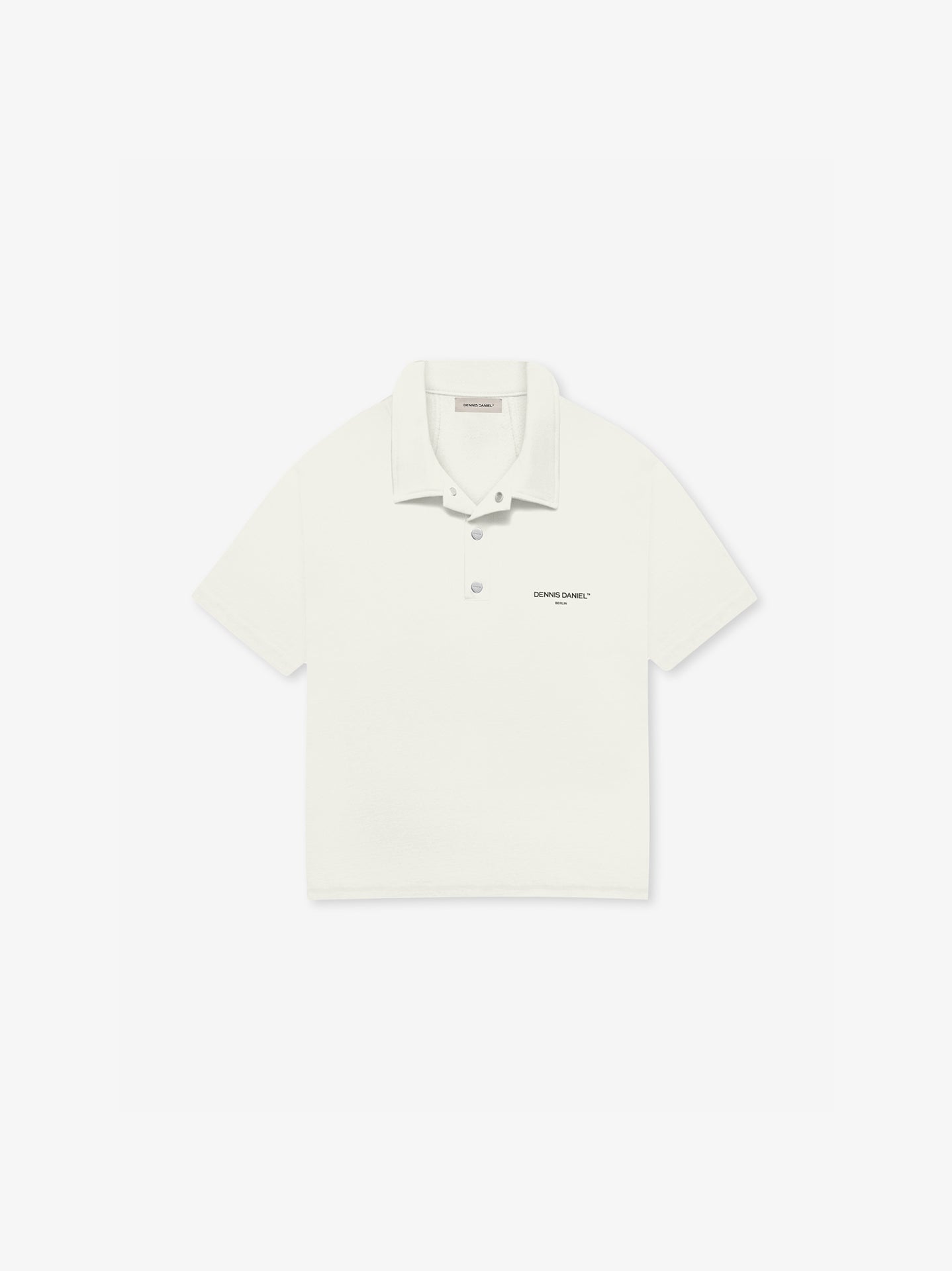 Short Sleeve Polo Shirt - Off White