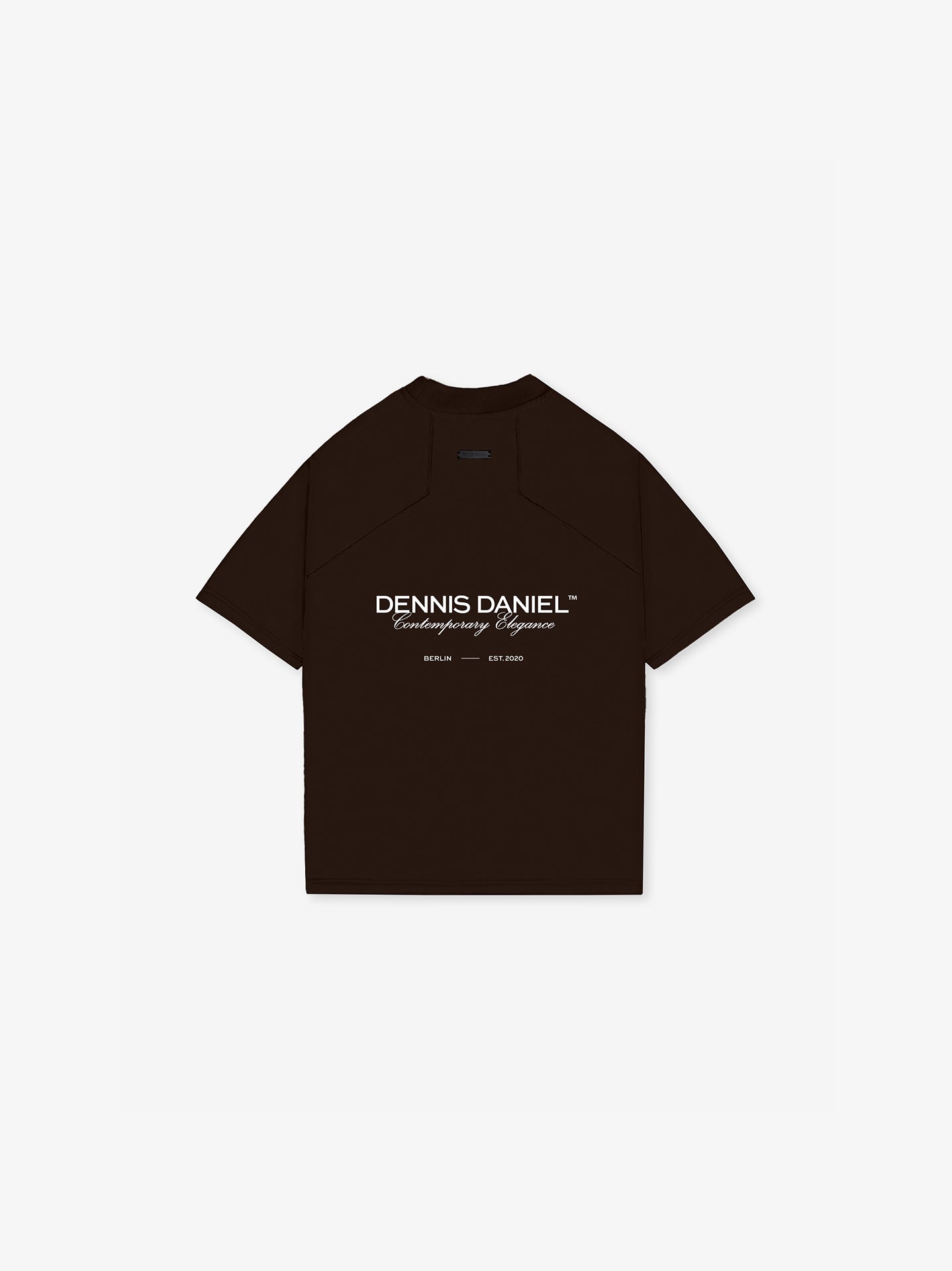 Contemporary Elegance T-Shirt - Dark Oak