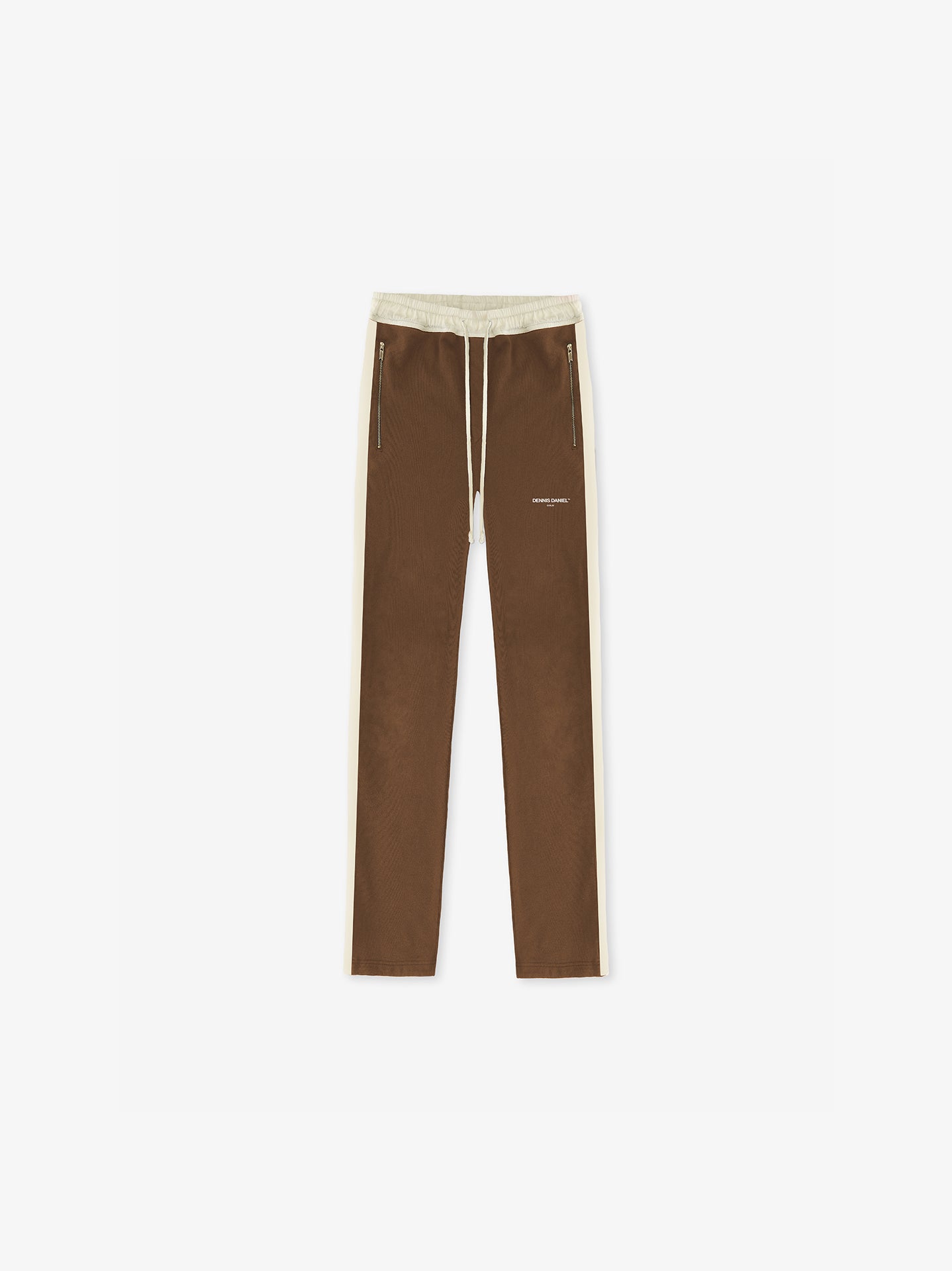 Striped Sweatpants - Brown