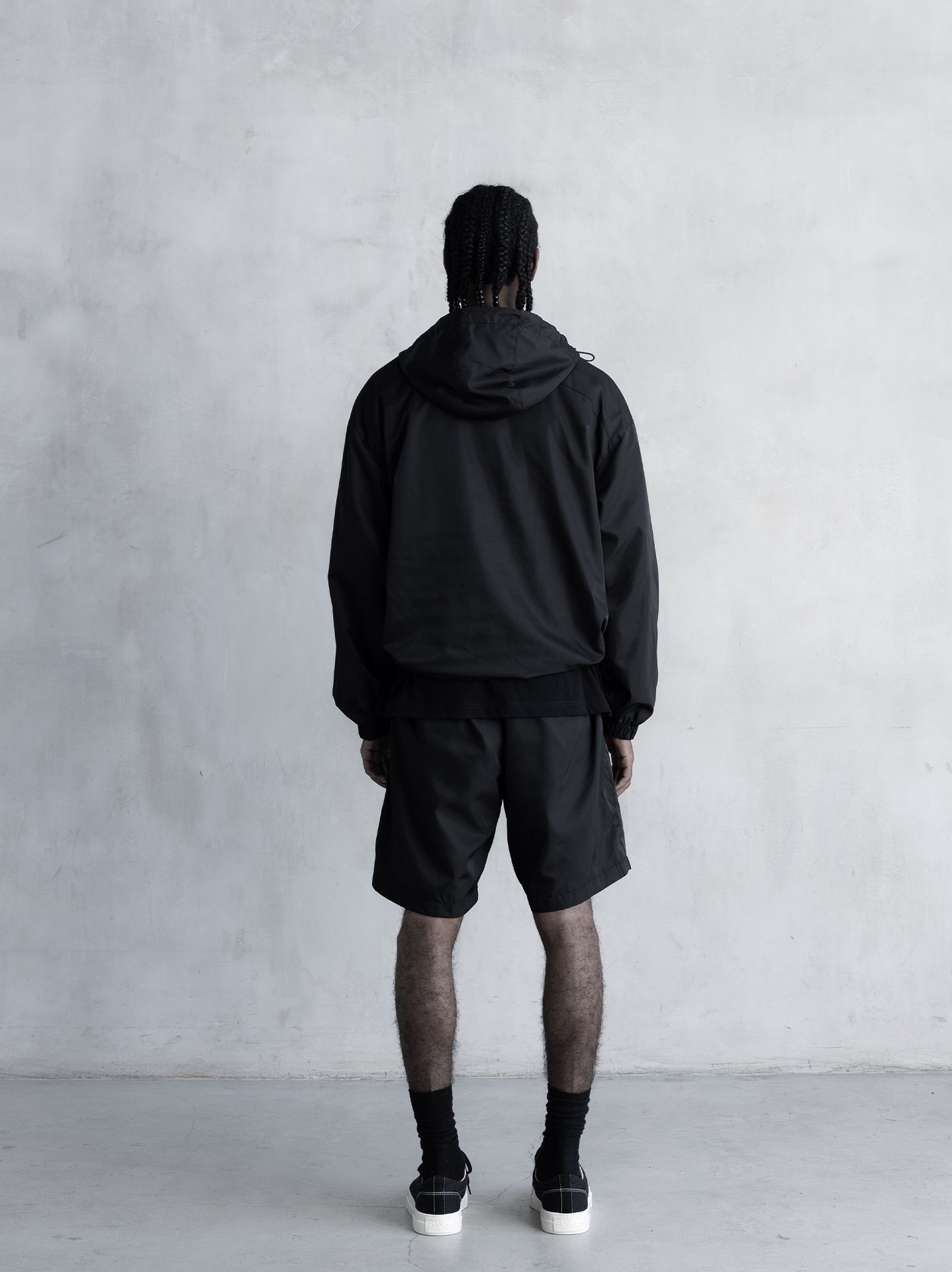 Track Hoodie - Black