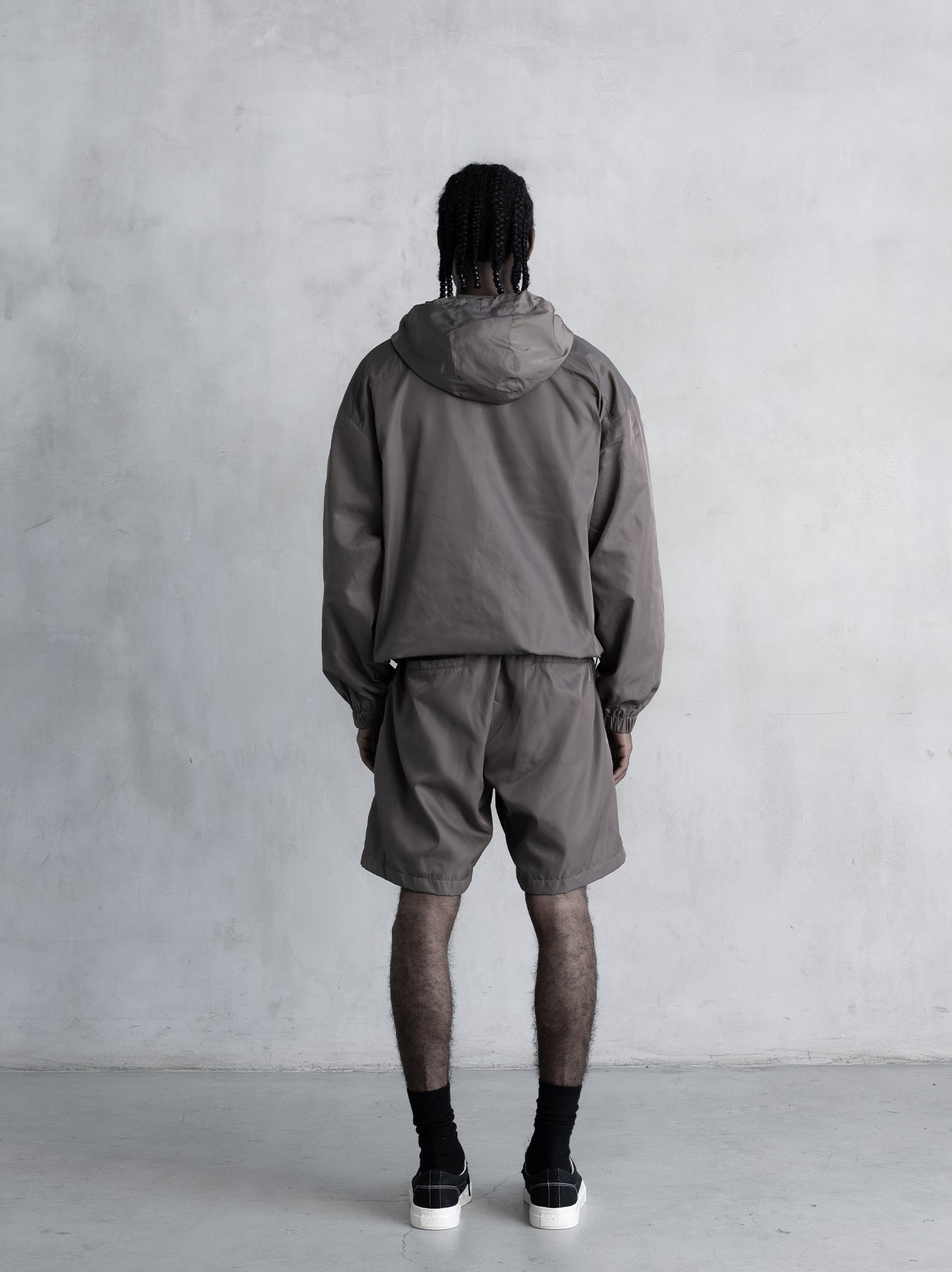Track Hoodie - Taupe
