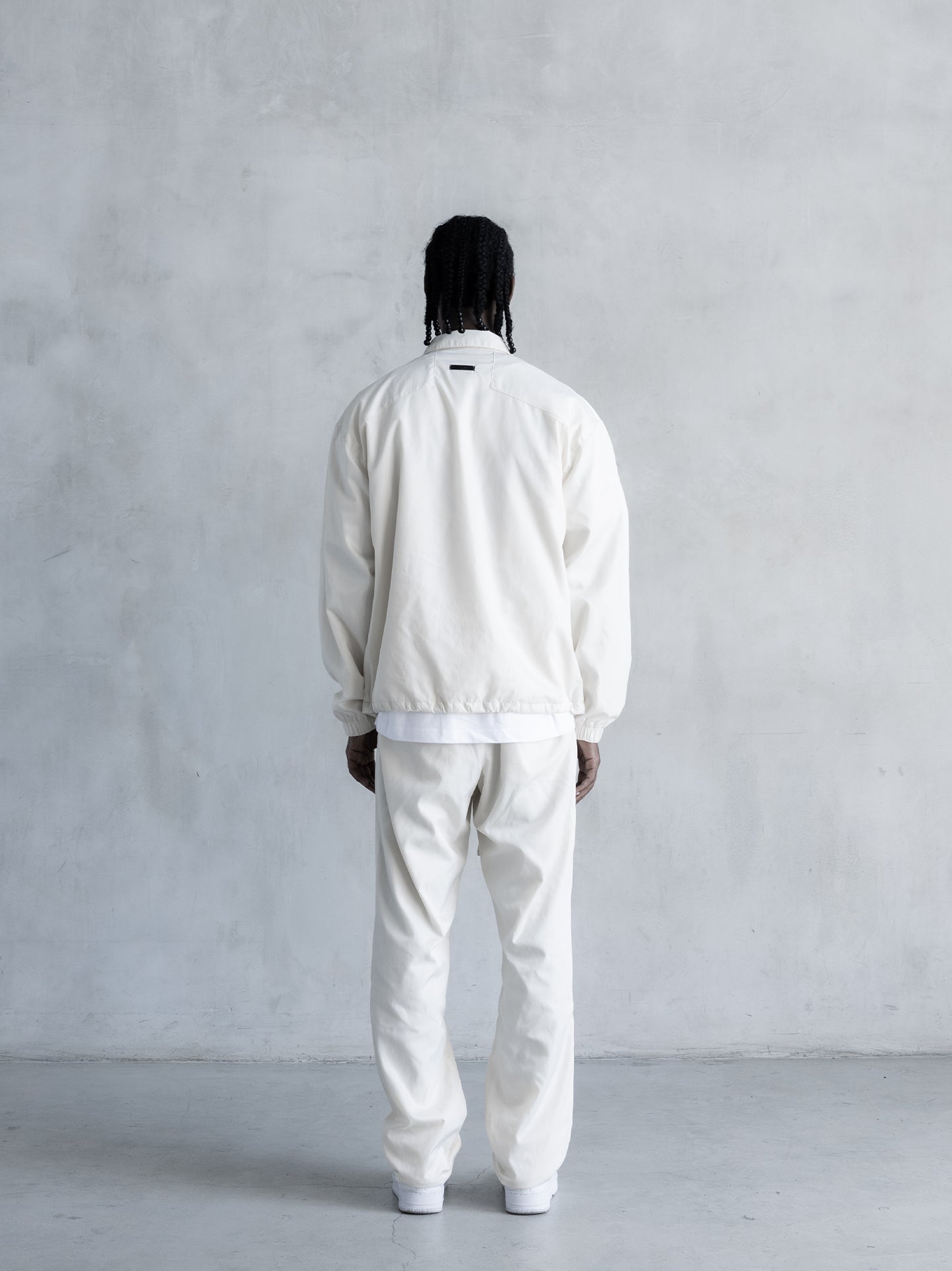 Track Pants - Cream White