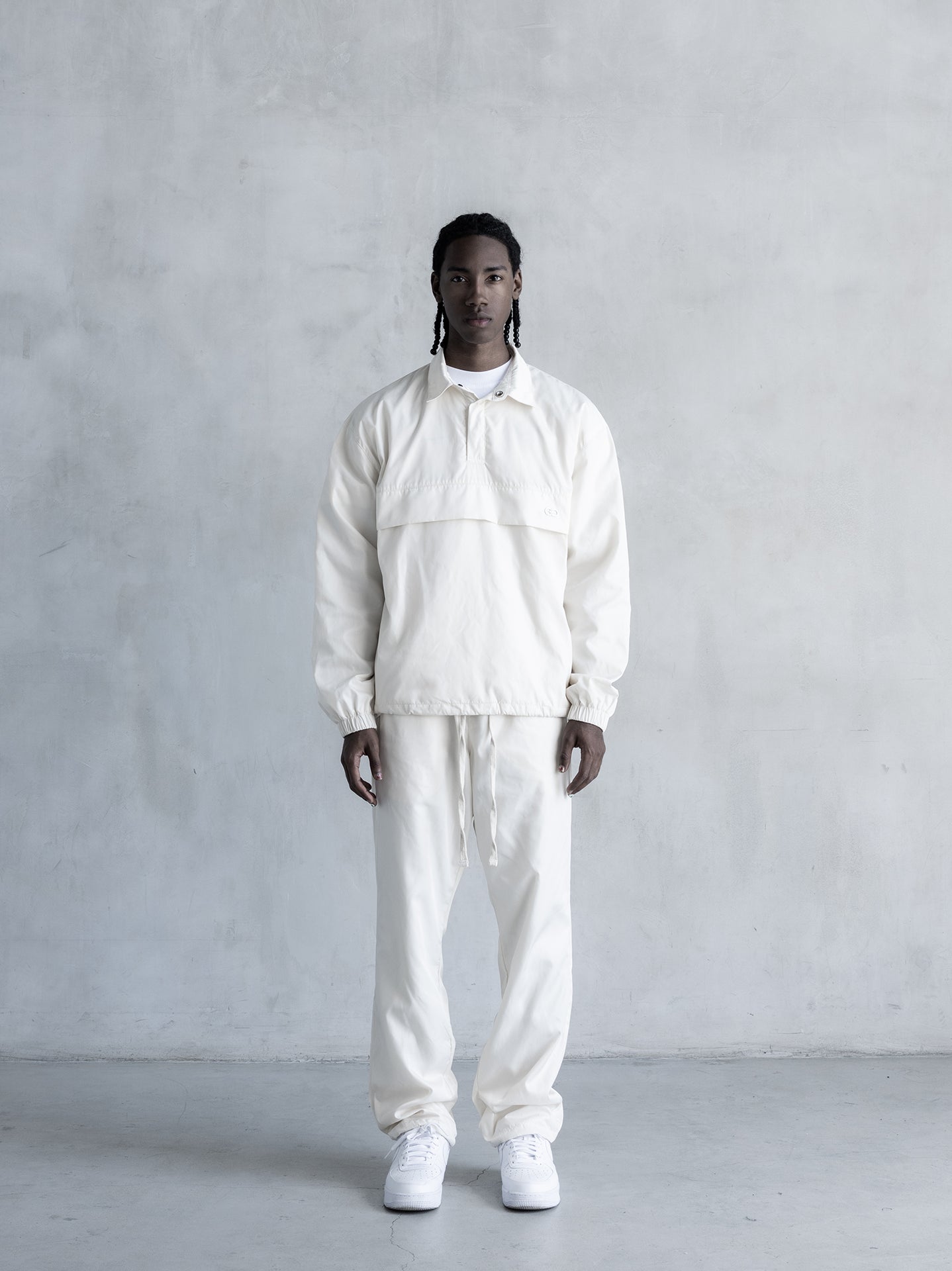 Track Pants - Cream White