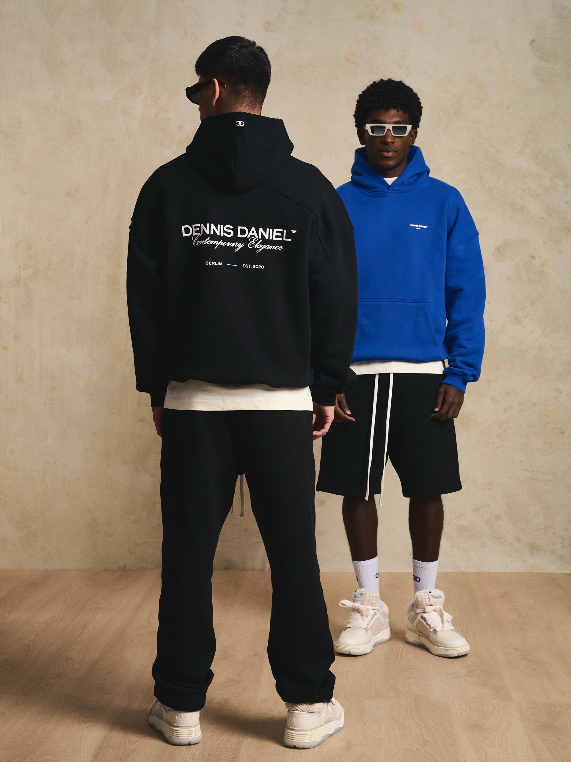 Logo Sweatpants - Black - DENNIS DANIEL™