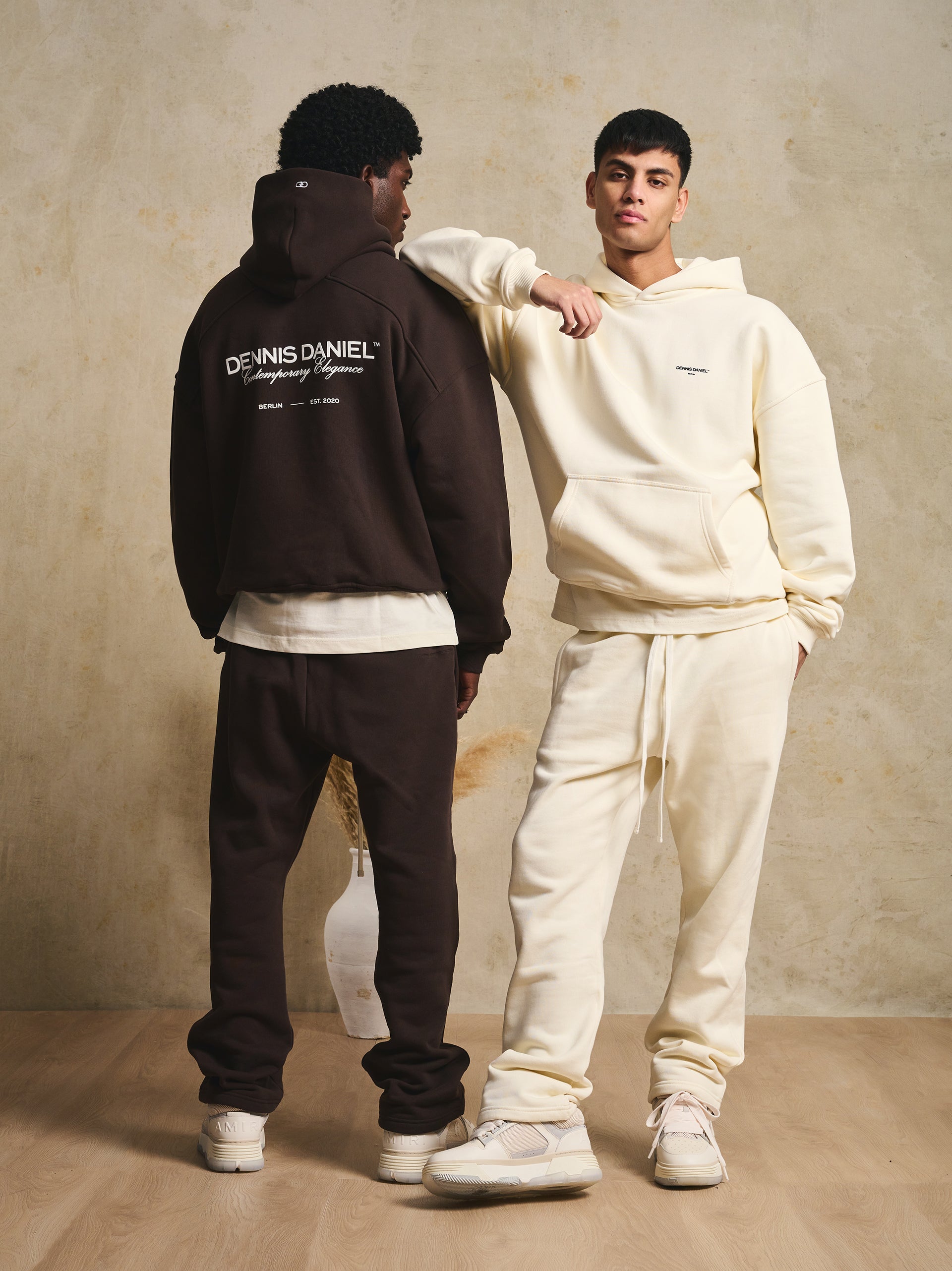 Logo Sweatpants - Dark Oak - DENNIS DANIEL™