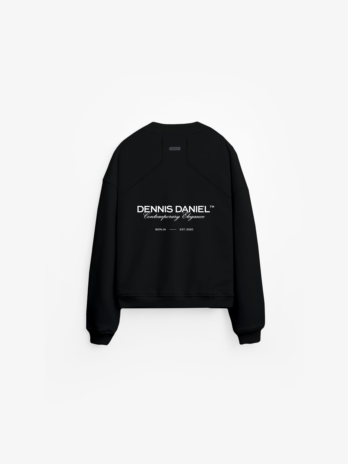 Contemporary Elegance Sweater - Black