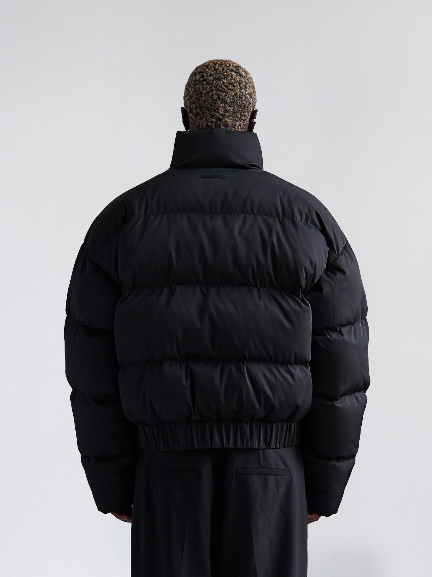 Icon Puffer Jacket - Black