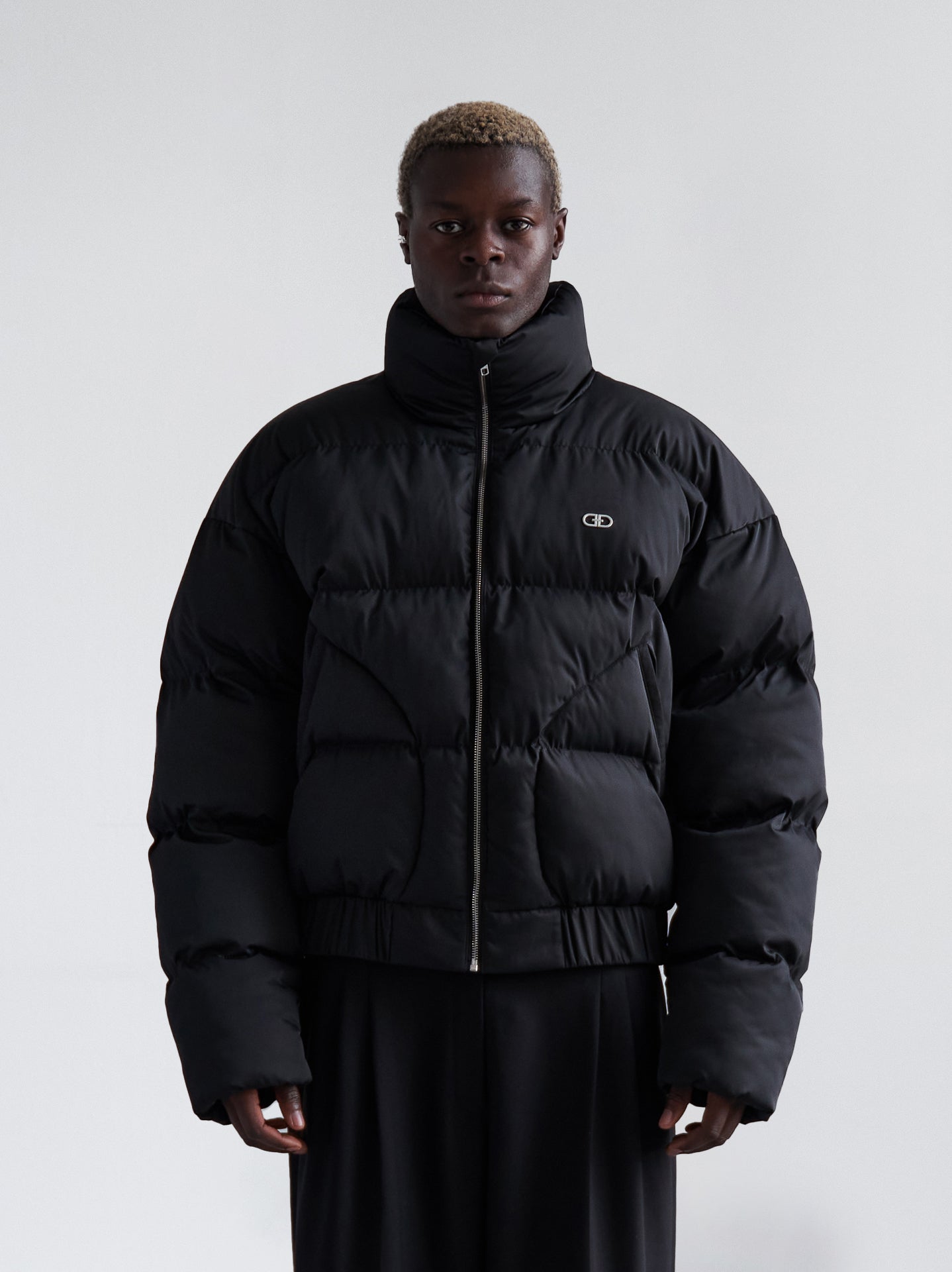 Icon Puffer Jacket - Black