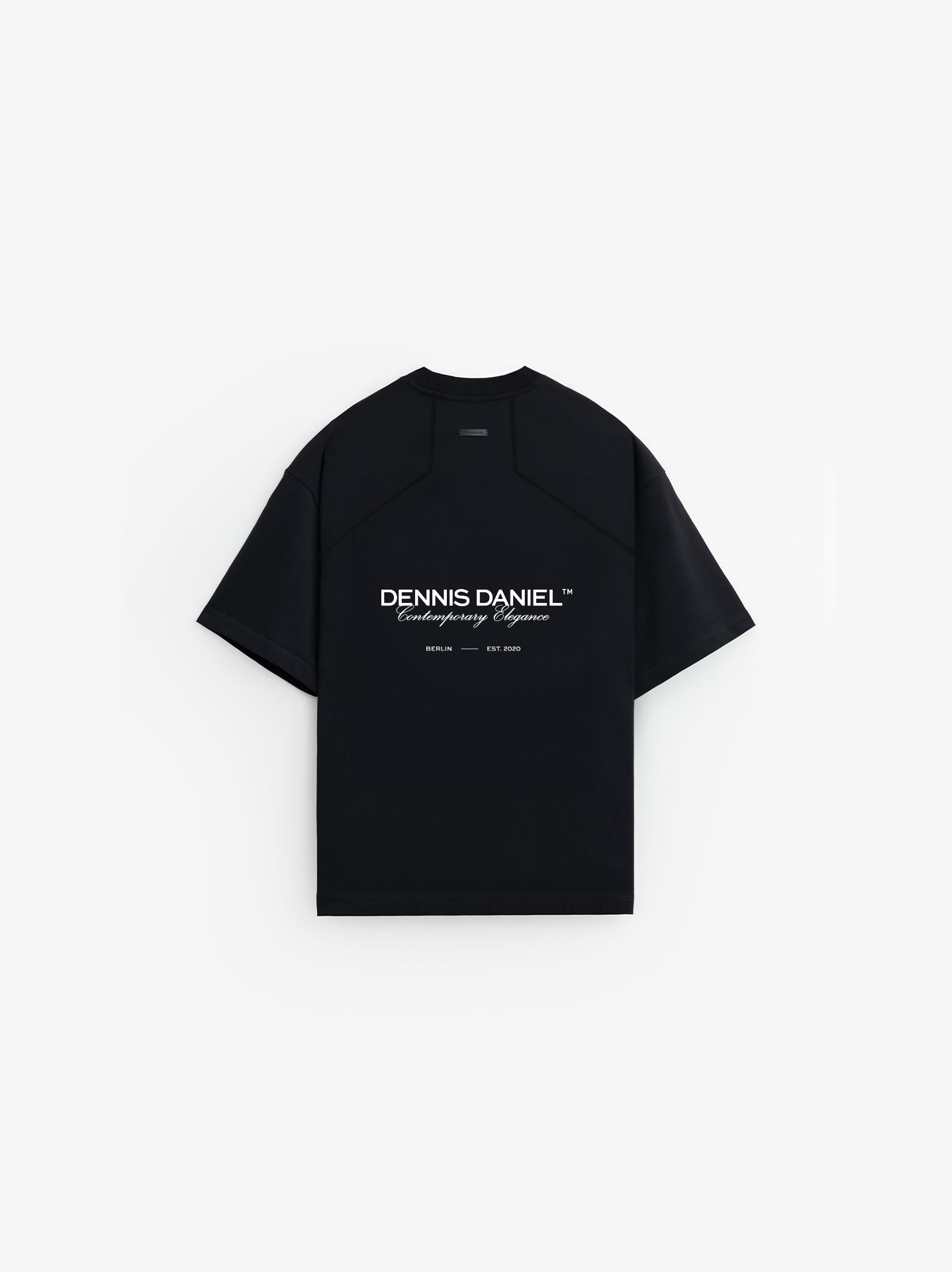 Contemporary Elegance T-Shirt - Black