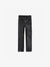 Leather 5 Pocket Pants - Black