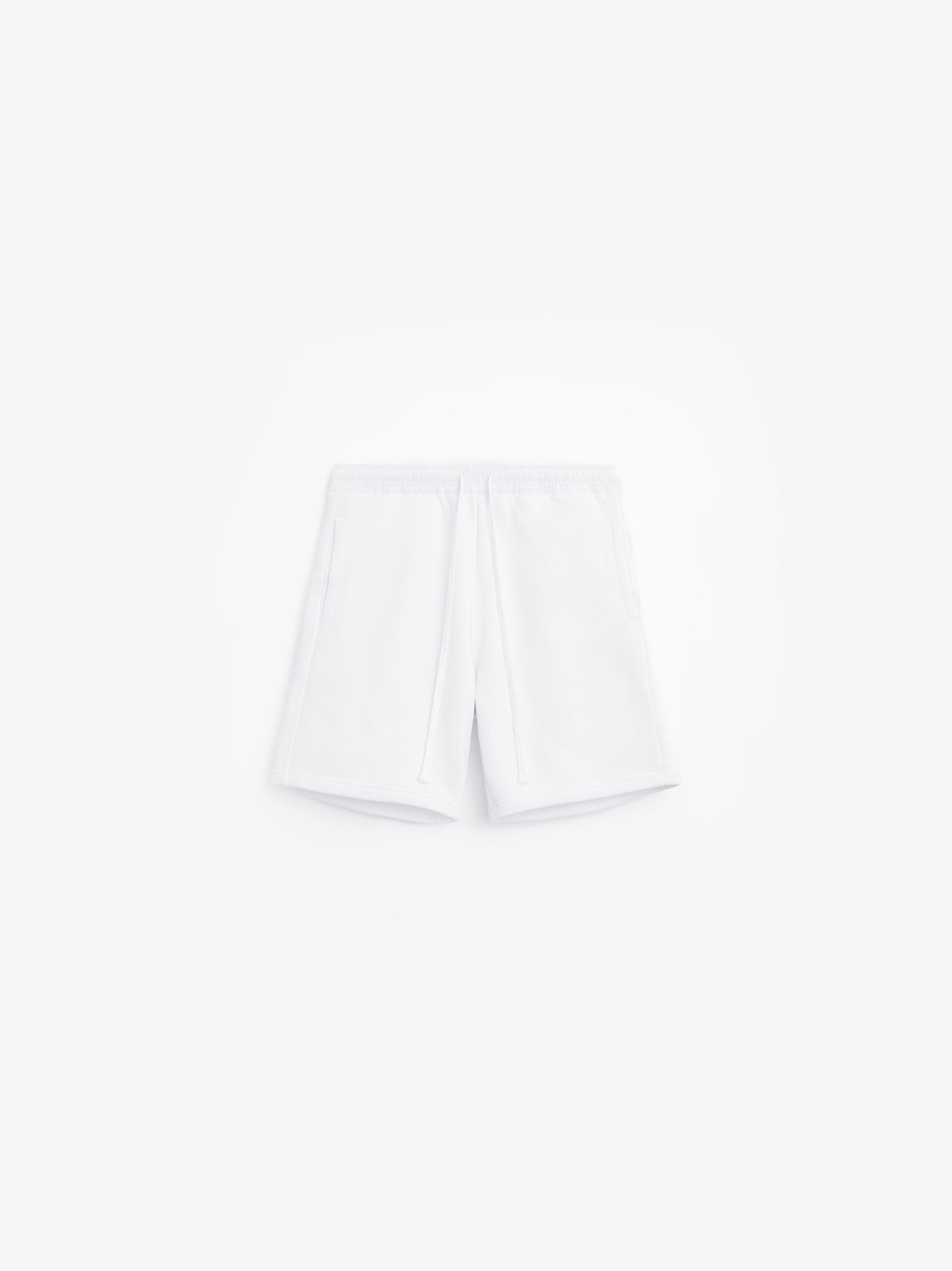 Logo Shorts - White