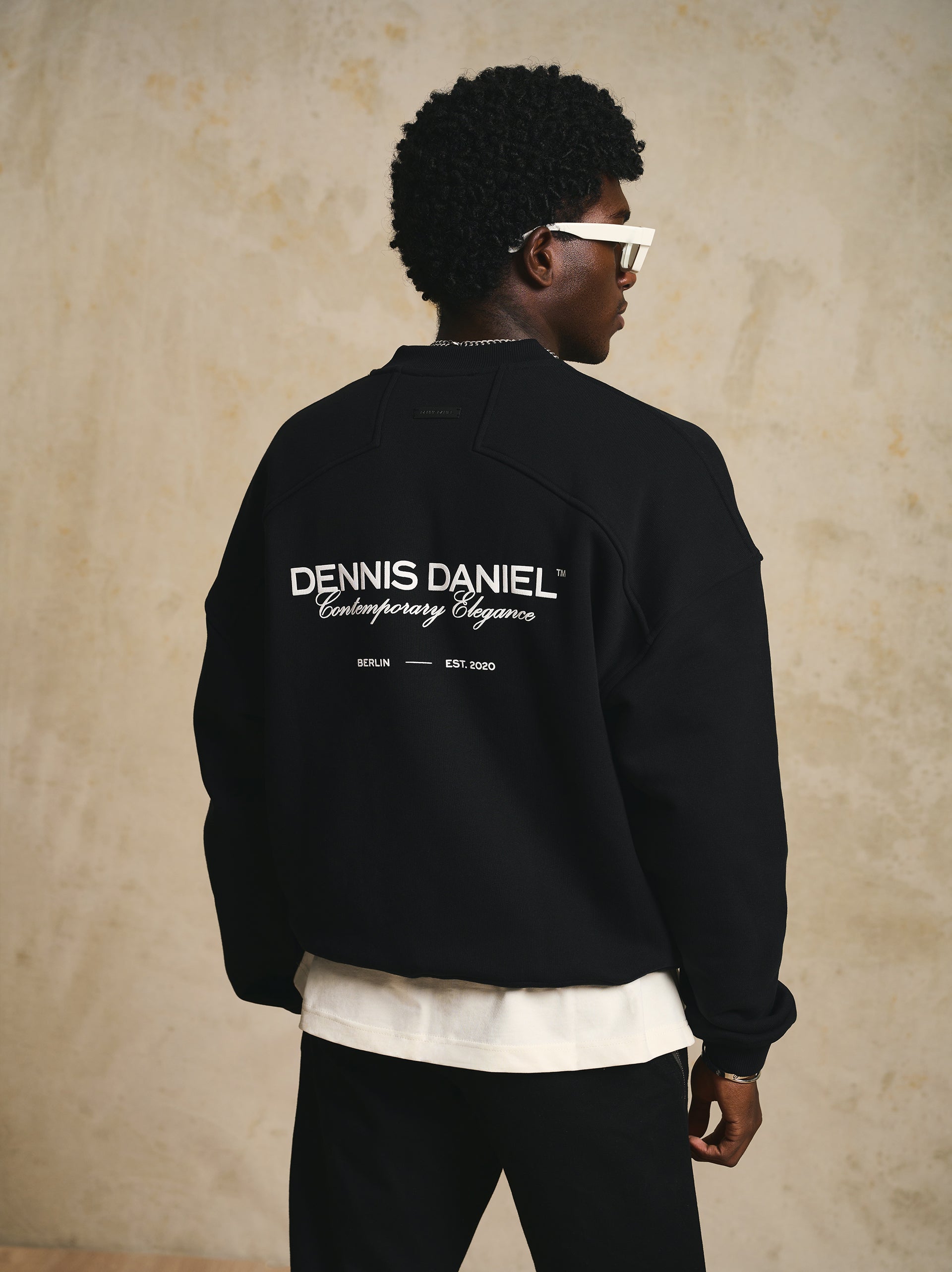 Contemporary Elegance Sweater - Black - DENNIS DANIEL™