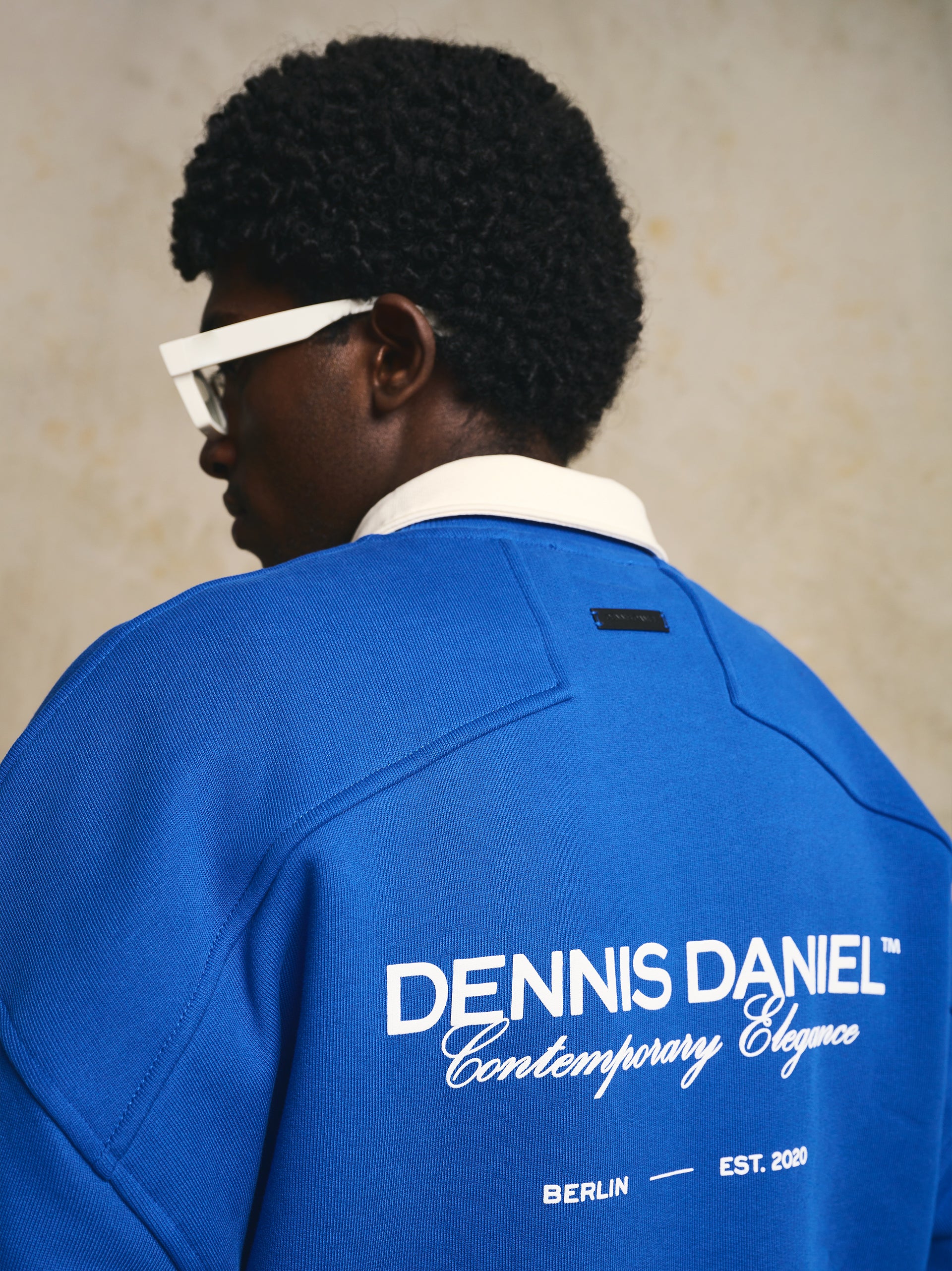 Contemporary Elegance Sweater - Royal Blue - DENNIS DANIEL™