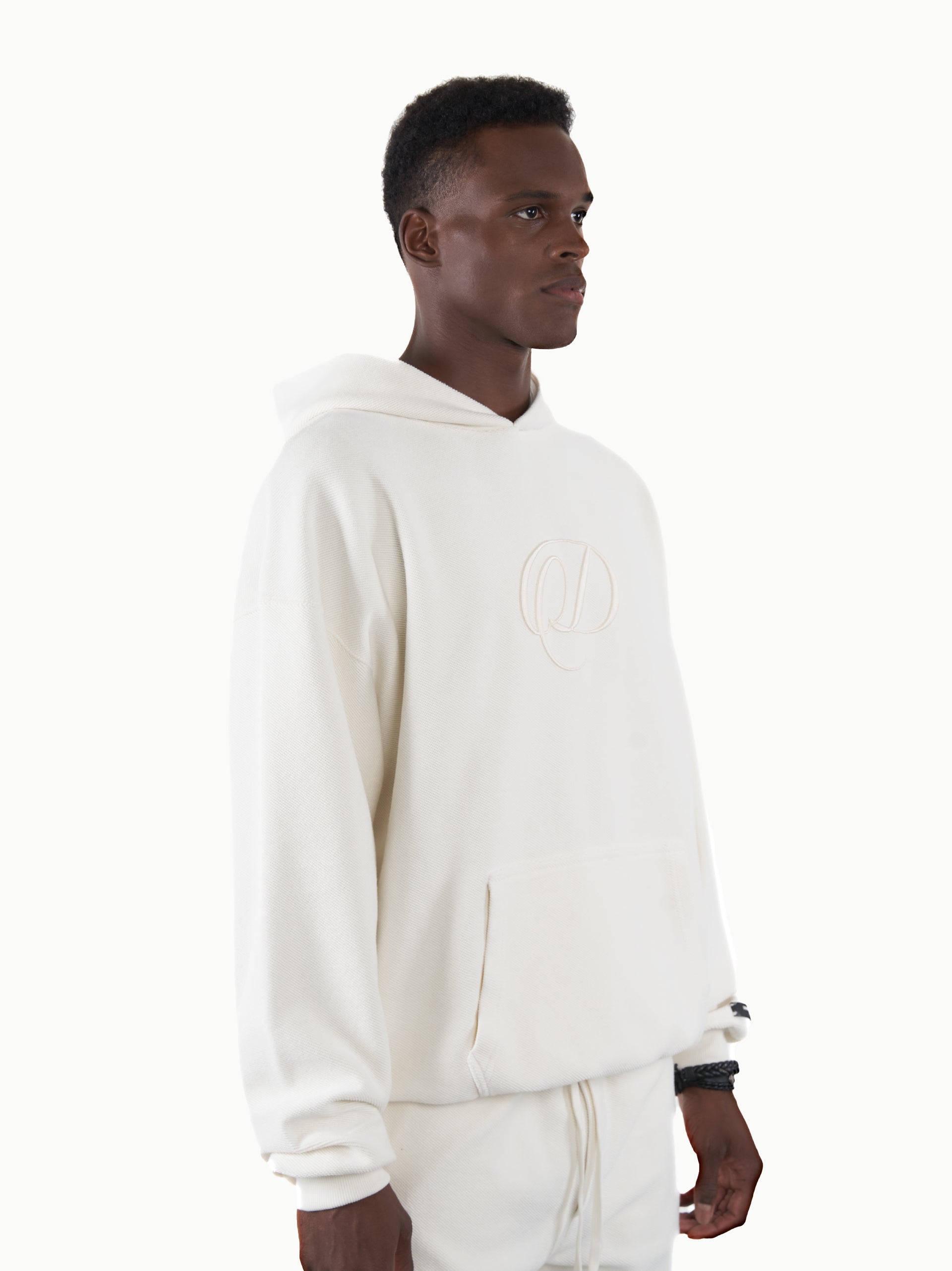 Inside Out Hoodie - Off White - DENNIS DANIEL™