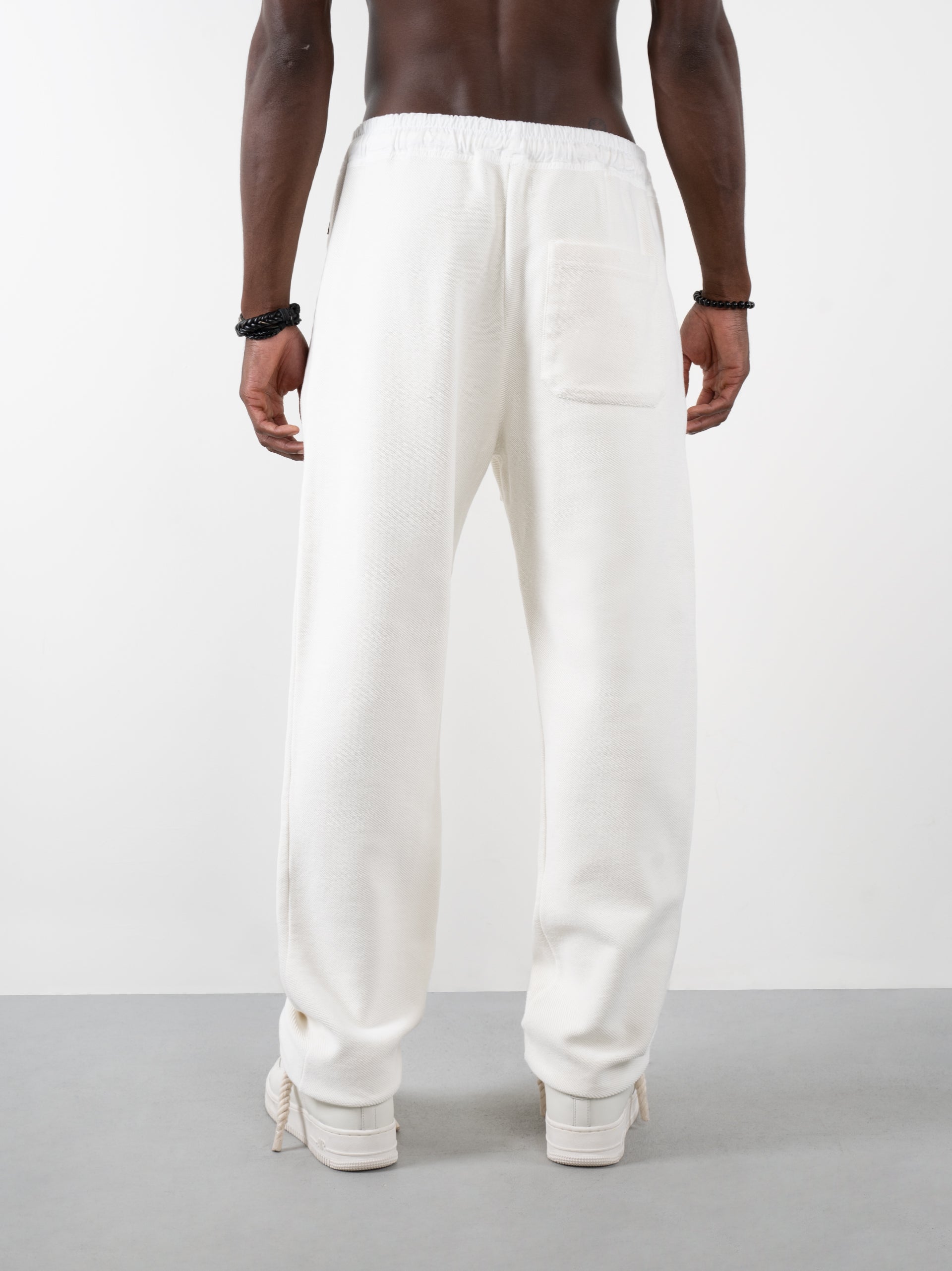 Inside Out Sweatpants - Off White - DENNIS DANIEL™