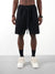 Inside Out Sweatshorts - Black - DENNIS DANIEL™